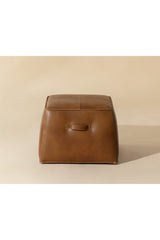 Leather Inspired Cube Ottoman by Splendido Aspen, alternate view 9