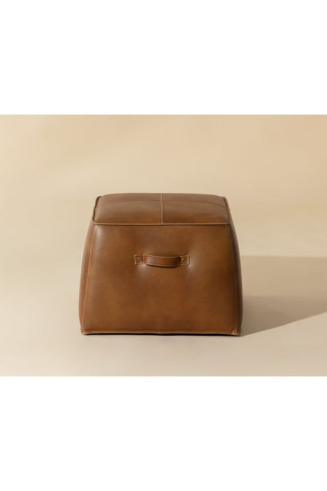 Leather Inspired Cube Ottoman by Splendido Aspen, alternate view 9