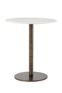 Round White Marble Bar Table by Splendido Enco Dining Table