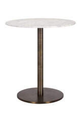 White Carrara Marble Counter Table by Splendido Enco Dining Table