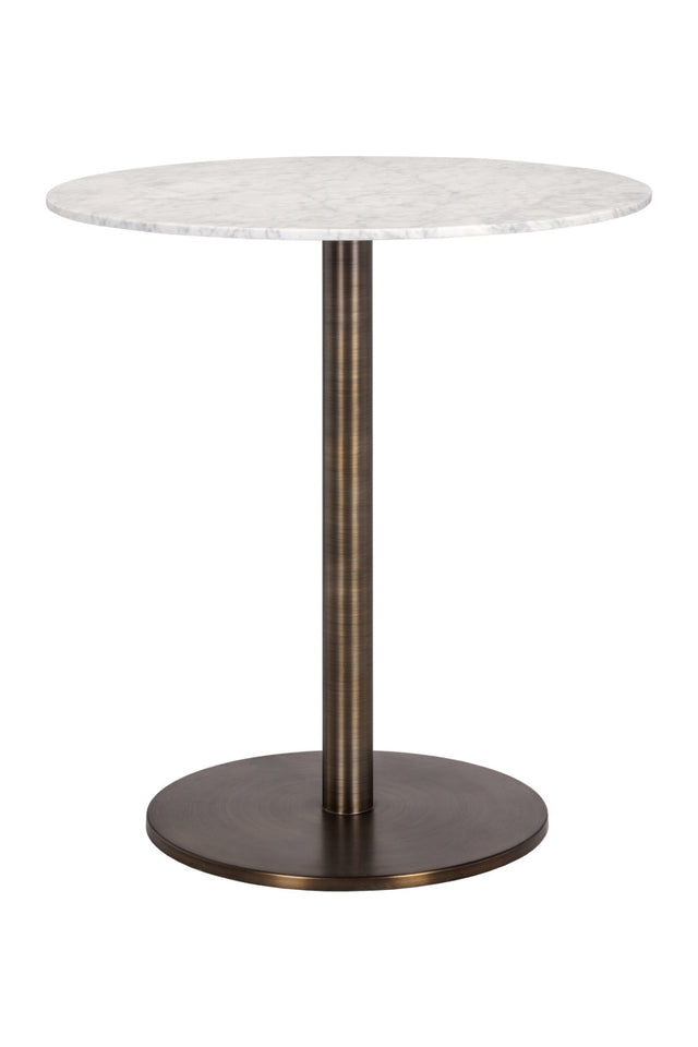 White Carrara Marble Counter Table by Splendido Enco Dining Table
