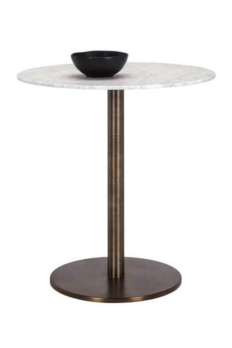 White Carrara Marble Counter Table by Splendido Enco Dining Table, alternate view 3