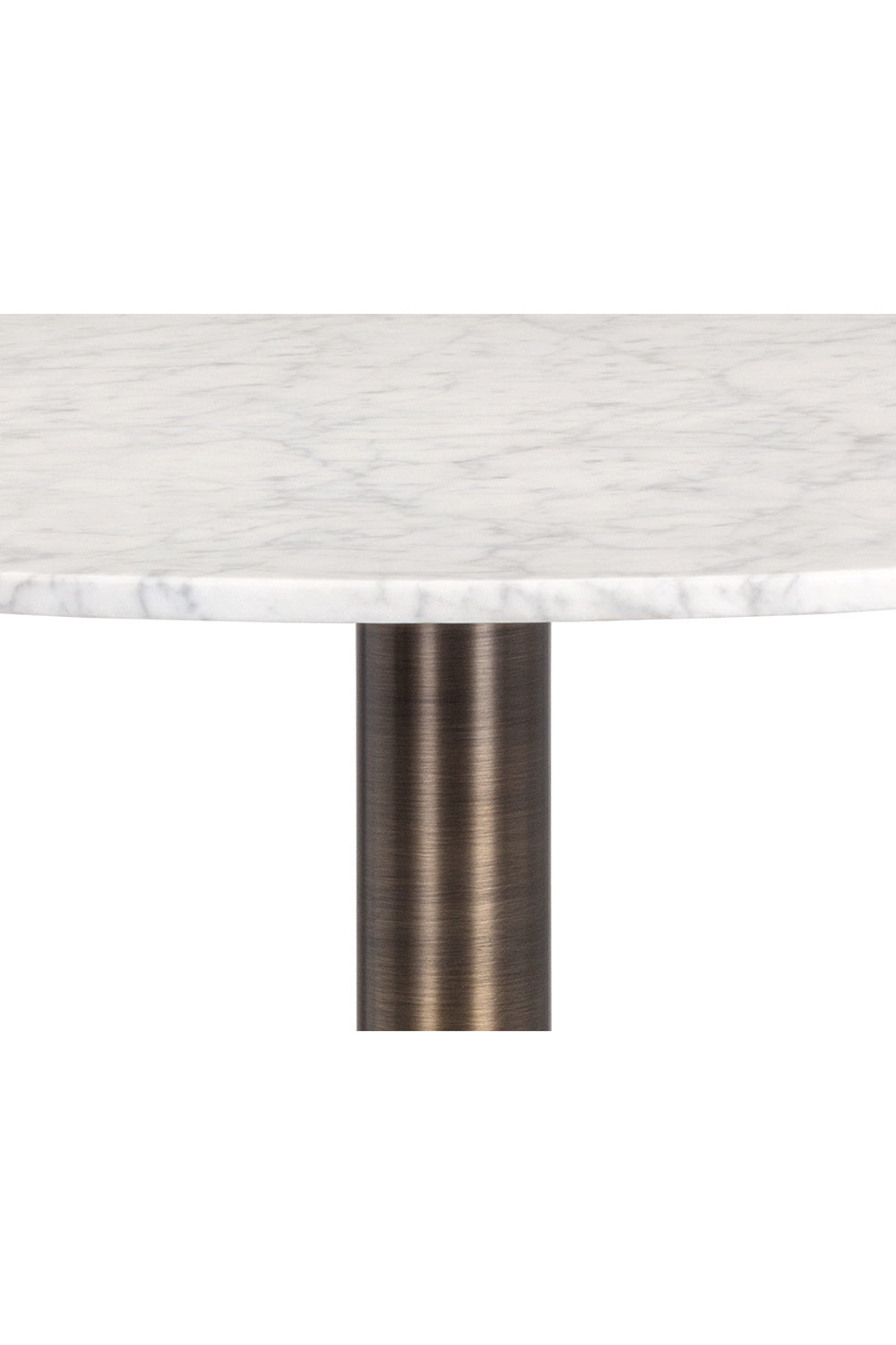 White Carrara Marble Counter Table by Splendido Enco Dining Table, alternate view 5