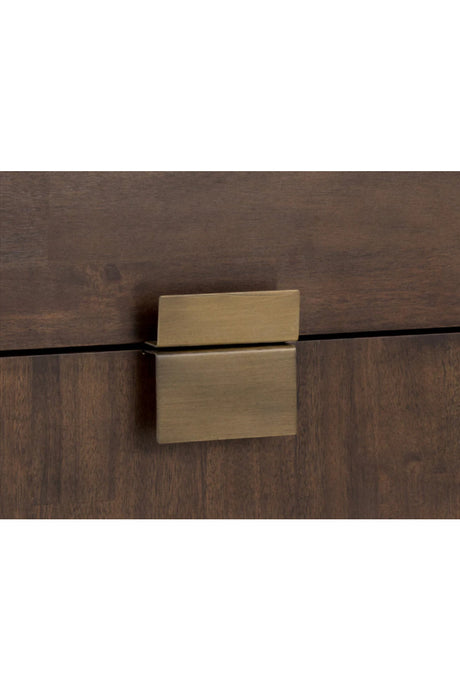 Acacia Wood 2-Drawer Nightstand by Splendido Jade, alternate view 13