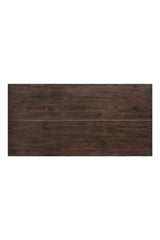 Contemporary Wood & Brass Dining Table by Splendido Jade, alternate view 4