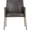 Leather Look Dining Armchair by Splendido Bernadette Dining Chair, alternate view 12