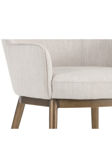 Barrel Back Dining Armchair by Splendido Franklin Dining Chair, alternate view 6