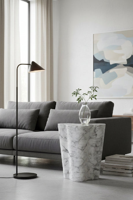 Marble-Look Indoor/Outdoor Side Table L by Splendido Ava, alternate view 8