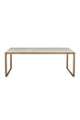 White Italian Marble Coffee Table by Splendido Evert