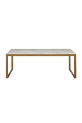 White Italian Marble Coffee Table by Splendido Evert, alternate view 6