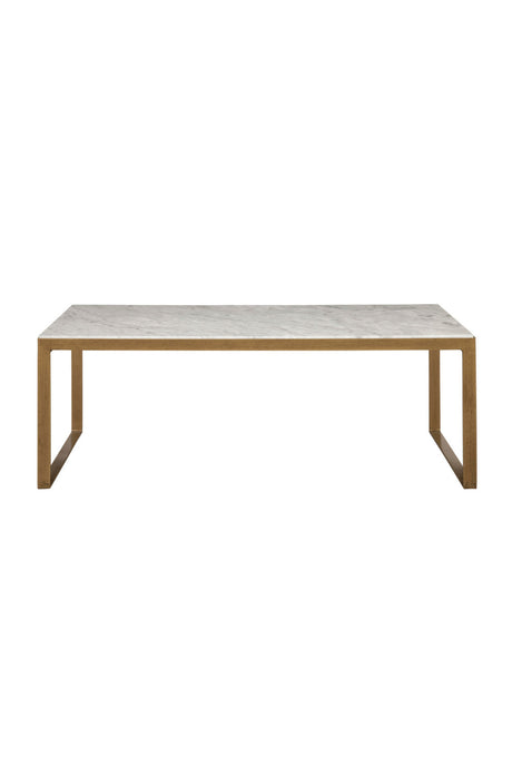 White Italian Marble Coffee Table by Splendido Evert, alternate view 6