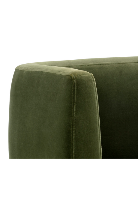 Green Fabric Modern Dining Chair by Splendido Gala, alternate view 4