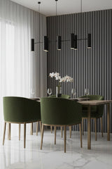 Green Diamond-Stitched Dining Chair by Splendido Cornella, alternate view 2