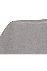 Gray Diamond-Tufted Dining Armchair by Splendido Jayna Dining Chair, alternate view 6