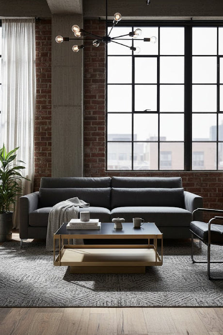 Square Black Glass Coffee Table by Splendido Finch, alternate view 2