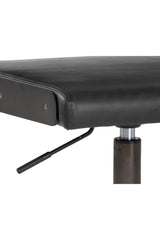 Black Leather Look Office Chair by Splendido Davis, alternate view 7