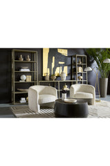 Etched Aluminum Coffee Table by Splendido Creed, alternate view 9