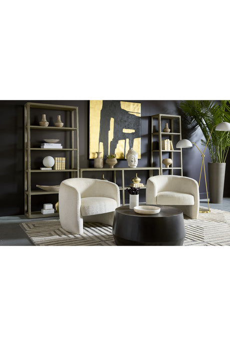 Etched Aluminum Coffee Table by Splendido Creed, alternate view 9