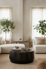 Etched Aluminum Coffee Table by Splendido Creed, alternate view 8