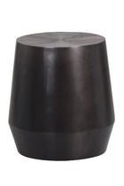 Etched Aluminum End Table by Splendido Creed Side Table, alternate view 10