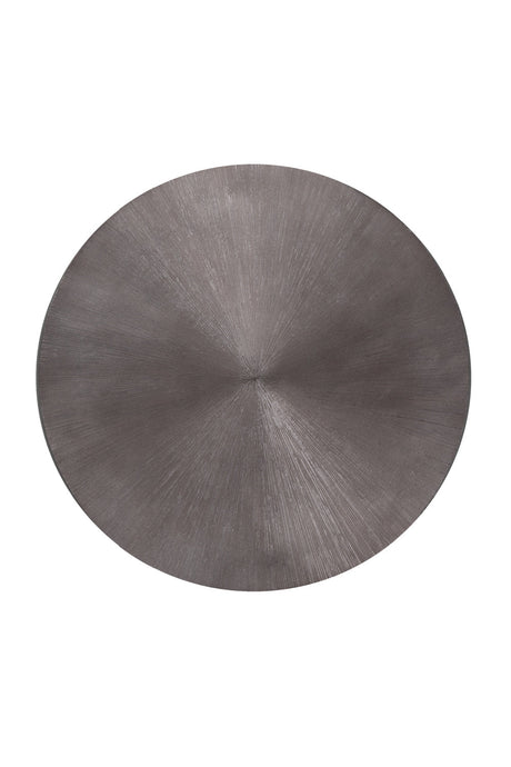 Etched Aluminum End Table by Splendido Creed Side Table, alternate view 13