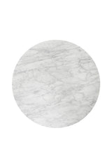 Carrara Marble Round Bistro Table by Splendido Damon Dining Table, alternate view 6