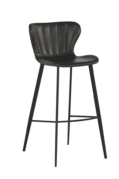 Clamshell Style Tufted Bar Stool by Splendido Arabella Barstool