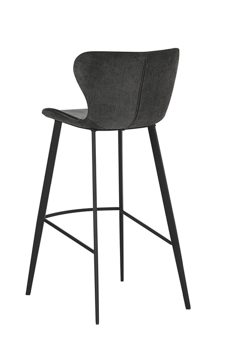 Clamshell Style Tufted Bar Stool by Splendido Arabella Barstool, alternate view 4