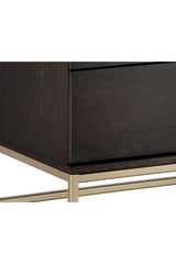 Dark Gray Oak 6-Drawer Dresser by Splendido Rebel, alternate view 7