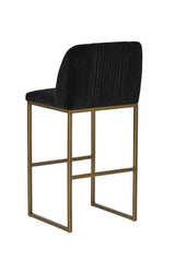 Gray Runch-Back Bar Stool by Splendido Nevin Barstool, alternate view 4