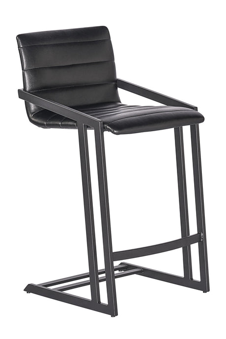 Channel-Tufted Counter Stool by Splendido Webber