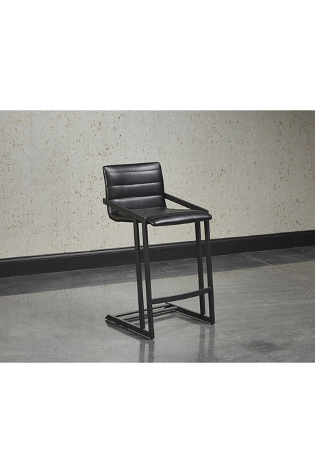 Channel-Tufted Counter Stool by Splendido Webber, alternate view 6