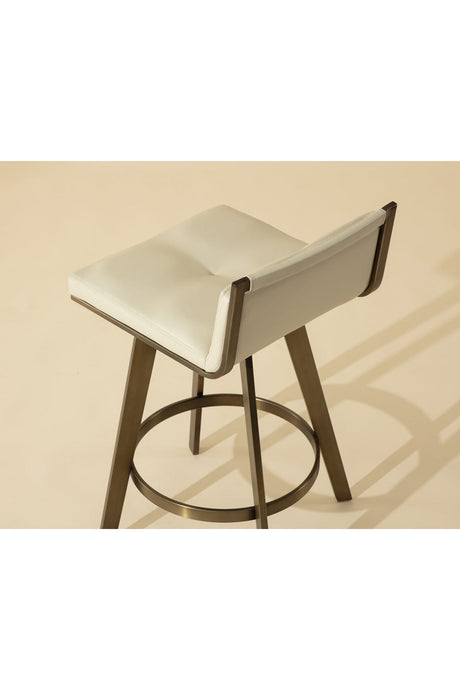 Swivel Counter Stool with Metal Frame by Splendido Arizona, alternate view 10