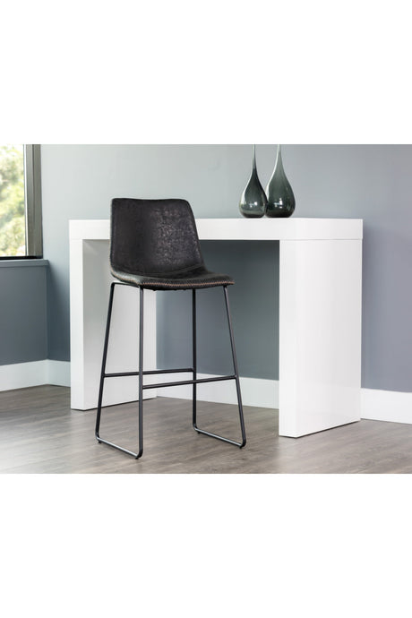 Antique Black Bar Stool by Splendido Cal Barstool, alternate view 8