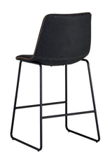 Leather-Look Mid-Century Counter Stools (2) by Splendido Cal, alternate view 19