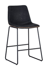 Leather-Look Mid-Century Counter Stools (2) by Splendido Cal, alternate view 16