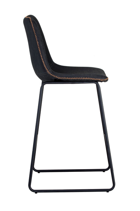 Leather-Look Mid-Century Counter Stools (2) by Splendido Cal, alternate view 18