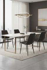 Channel-Tufted Dining Chairs (2) by Splendido Drew, alternate view 22