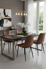 Channel-Tufted Dining Chairs (2) by Splendido Drew, alternate view 11