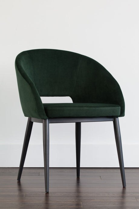 Cutout-Back Dining Amchair by Splendido Thatcher Dining Chair, alternate view 28