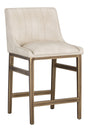 Channel-Tufted Counter Stool by Splendido Halden