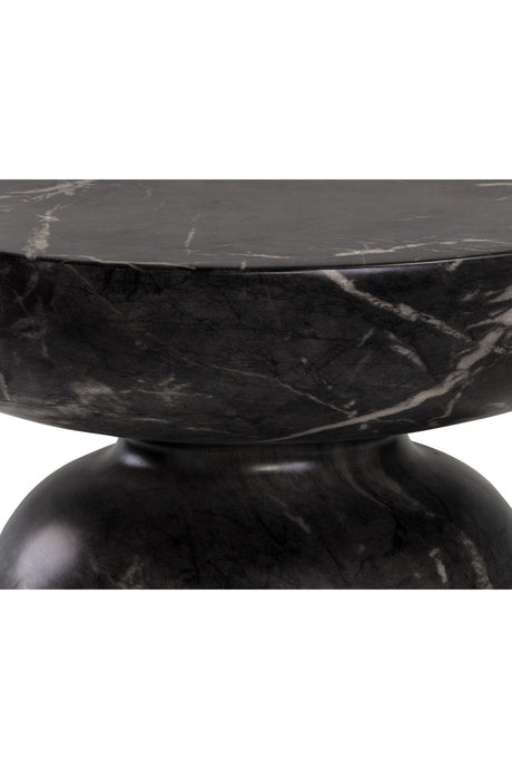 Marble-Look Indoor/Outdoor End Table by Splendido Lucida Side Table, alternate view 17