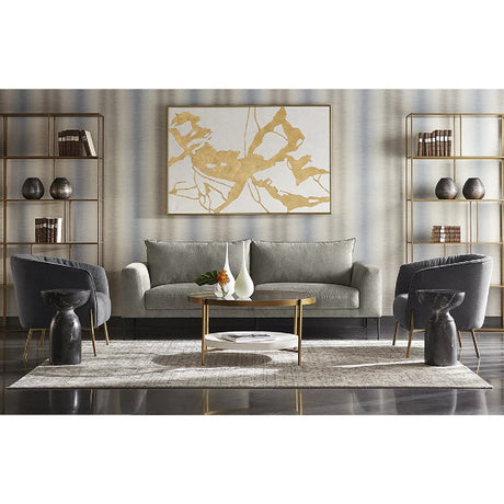 Black Glass Coffee Table by Splendido Kiernan, alternate view 7