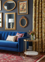 Gold Framed Glass Side Table by Splendido Gia, alternate view 2