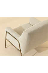 Fabric Upholstered Lounge Chair by Splendido Cybil Accent Chair, alternate view 12
