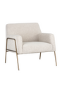 Fabric Upholstered Lounge Chair by Splendido Cybil Accent Chair