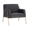 Fabric Upholstered Lounge Chair by Splendido Cybil Accent Chair, alternate view 15