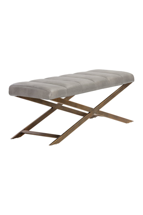 Channel Tufted Bench by Splendido Kammi, alternate view 9