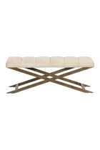 Channel Tufted Bench by Splendido Kammi