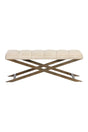 Channel Tufted Bench by Splendido Kammi